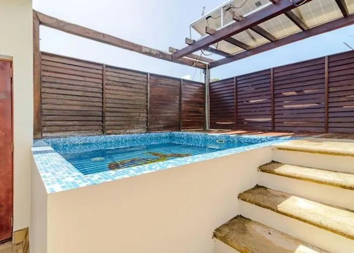 Unwind At Magdalena, Private With 3 Bedrooms, Rooftop Pool And Fast Wi-fi For Digital Nomads Tulum