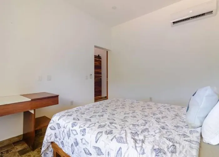 Hébergement de vacances Unwind At Magdalena, Private With 3 Bedrooms, Rooftop Pool And Fast Wi-fi For Digital Nomads Tulum